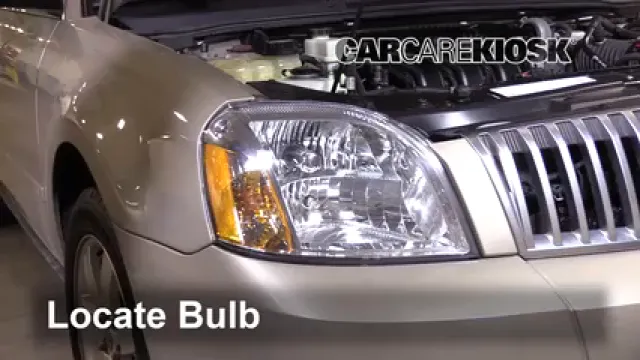 2005 Mercury Montego Premier 3.0L V6 Éclairage Feu de jour (remplacer l'ampoule)